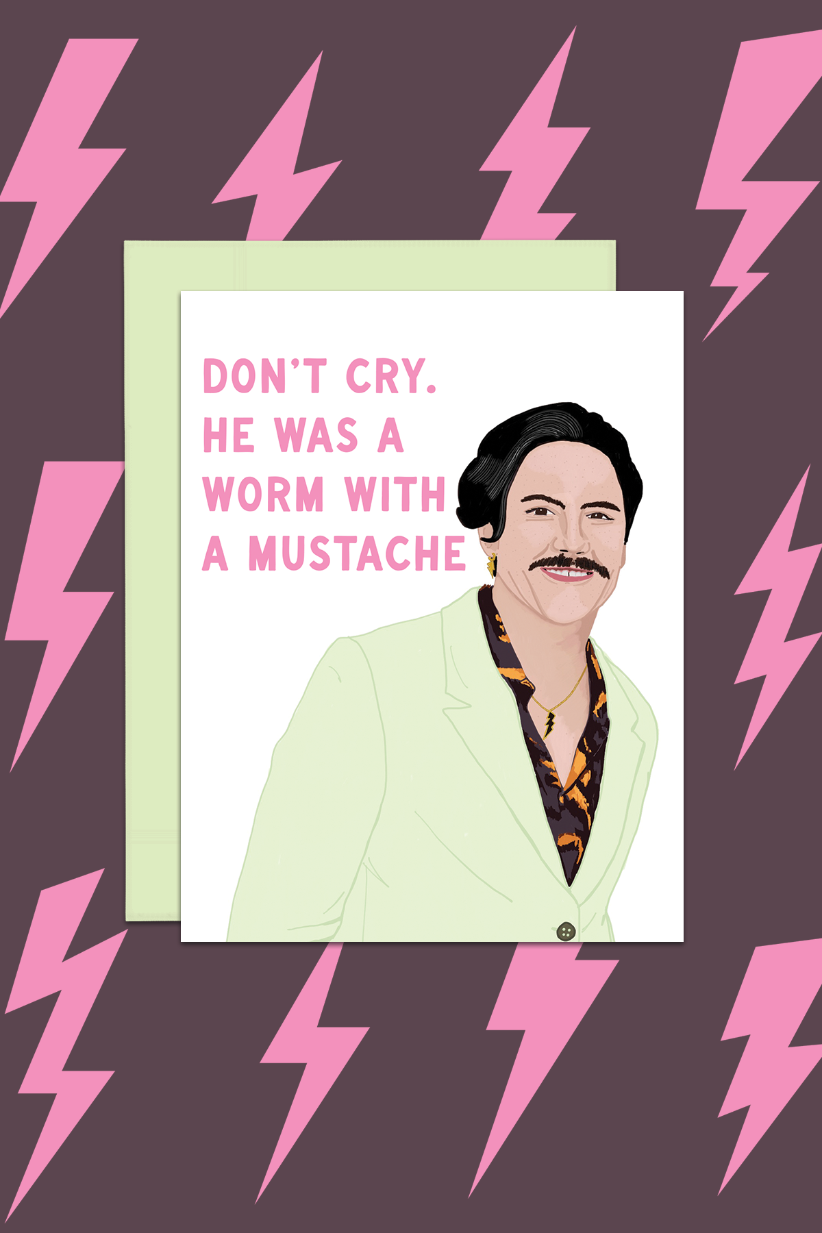 Worm with a Mustache- Encouragement